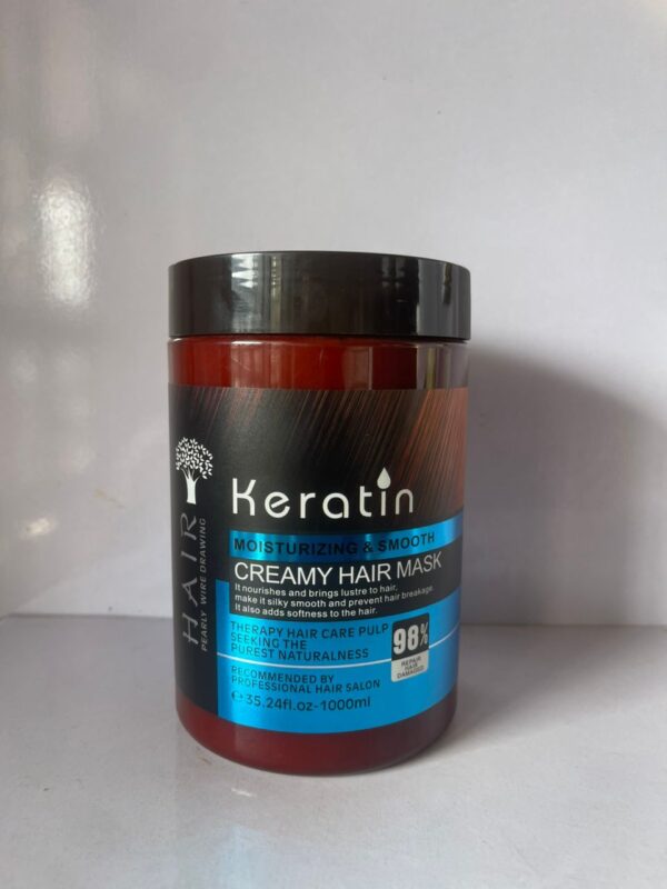 Keratin creamy hair mask