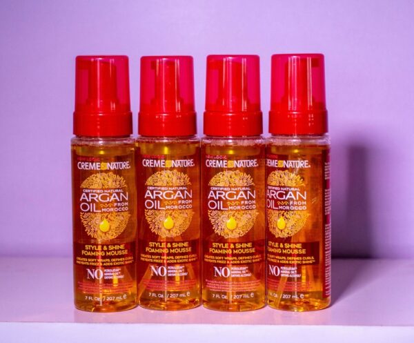 Creme Of Nature Argan Oil Style and Shine Foaming Mousse