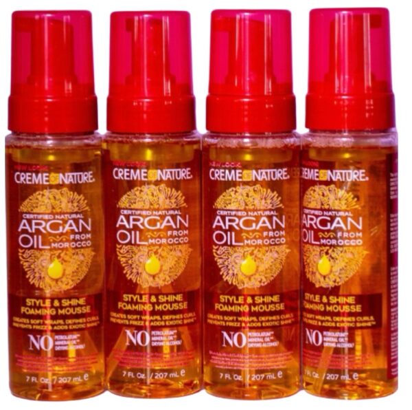 Creme Of Nature Argan Oil Style and Shine Foaming Mousse