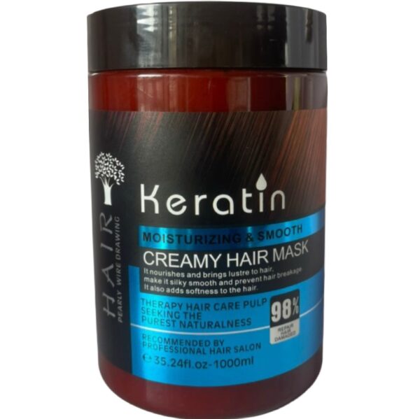 img_2023 Keratin Moisturizing and Smooth Creamy Hair Mask