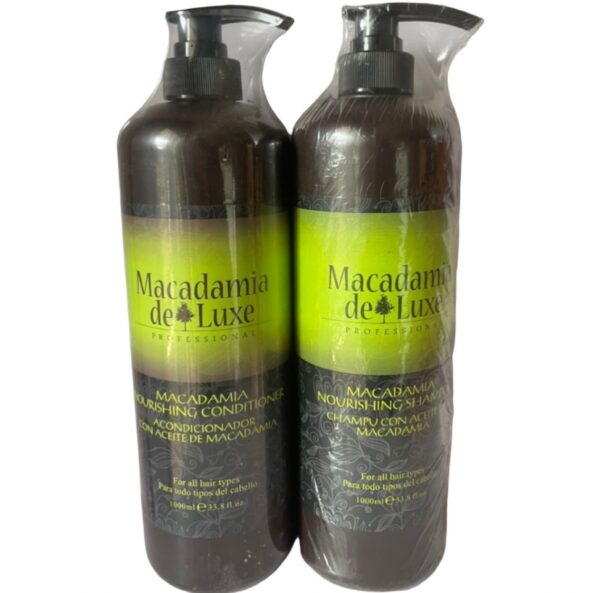 Macadamia NOURISHING CONDITIONER / SHAMPOO FOR ALL HAIR TYPEs