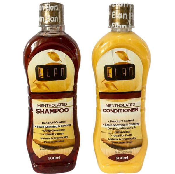 Elan Mentholated Shampoo and Conditioner