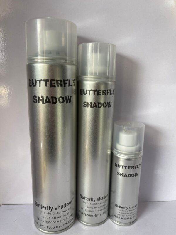 Butterfly shadow hard hold hair  spray