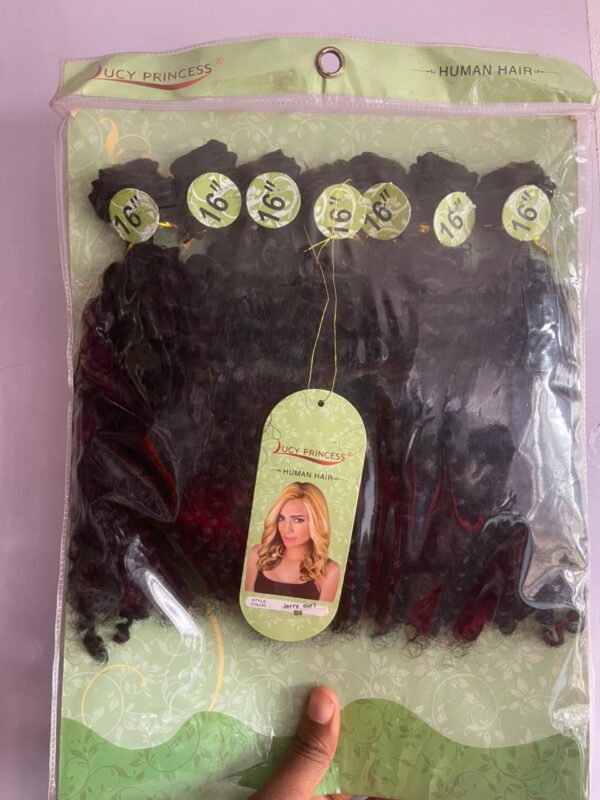 Jucy princess 16” Natural black