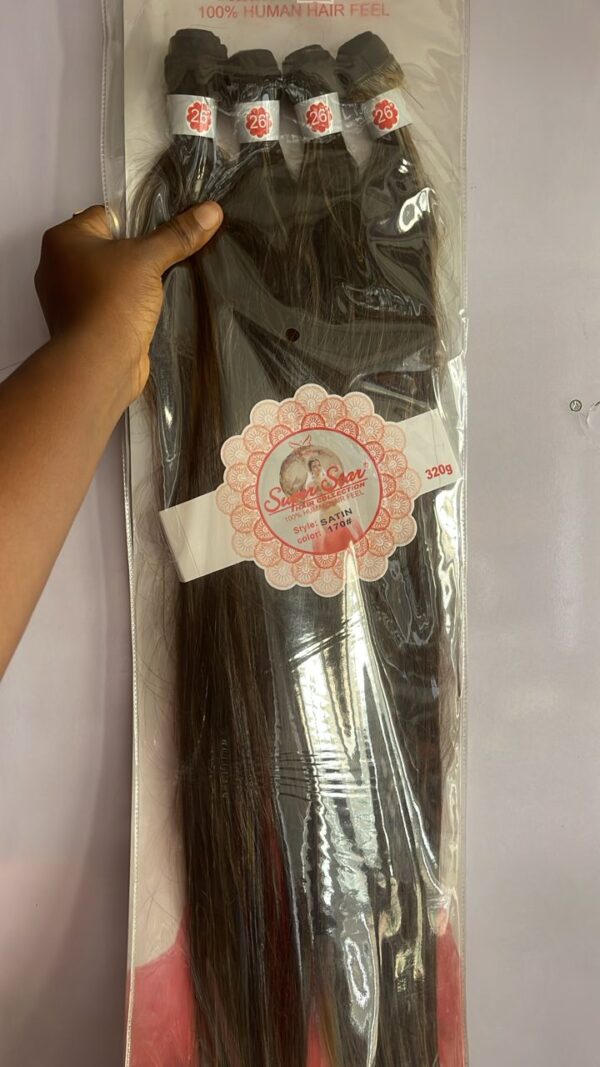 Super star satin straight hair 26” Color -170