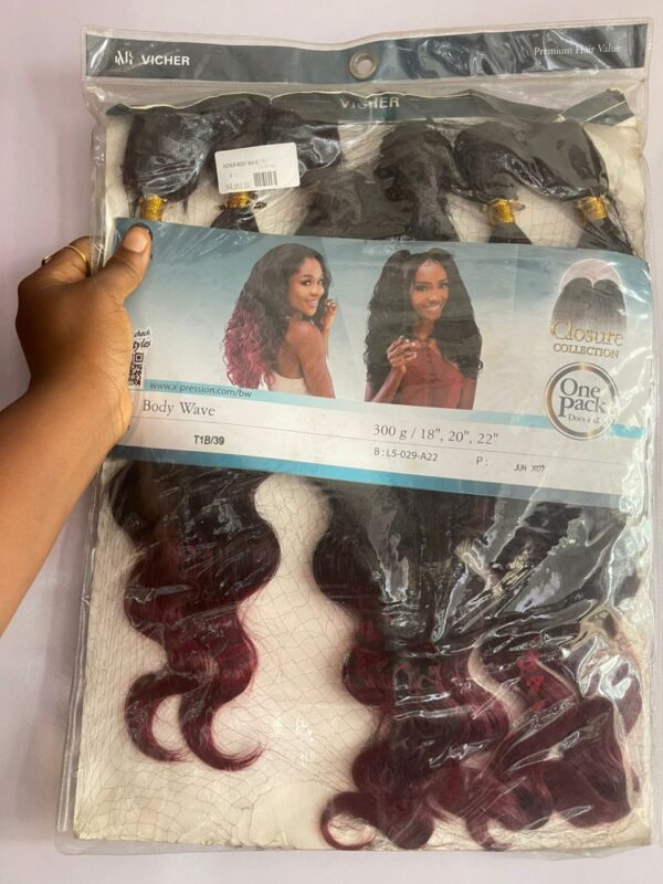 Vicher body wave  Color T1b/27