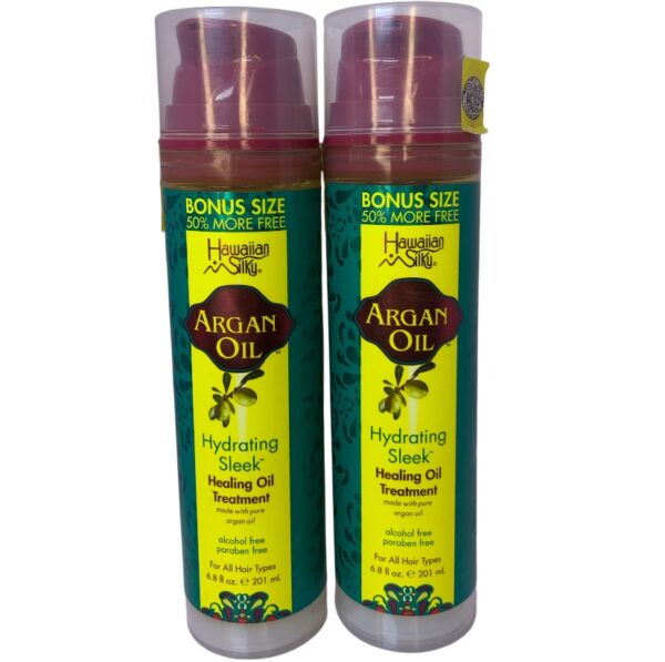 img_2017 Hawaiian Silky Argan Oil Hydrating Sleek Healing Oil Treatment – Moisturizing Hair Oil for Dry & Damaged Hair, Anti-Frizz, Shine Booster, For All Hair Types