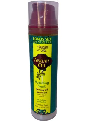 img_2018 Hawaiian Silky Argan Oil Hydrating Sleek Healing Oil Treatment – Moisturizing Hair Oil for Dry & Damaged Hair, Anti-Frizz, Shine Booster, For All Hair Types