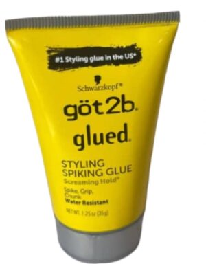img_2019 got2b Glued Spiking Glue – Extreme Hold Water-Resistant Hair Gel for Spikes, Edges & Wigs – 35g