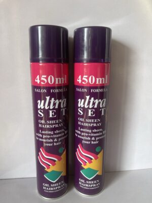 Ultra set oil sheen