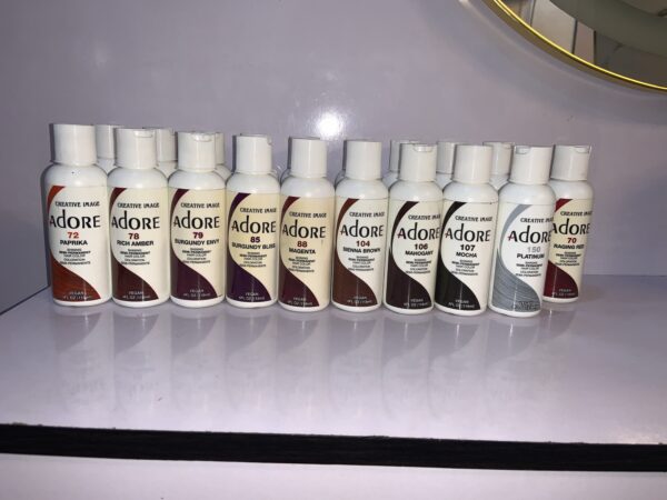 Adore Semi Permanent Hair Colour Dye