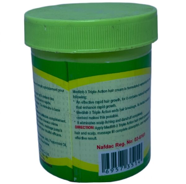 img_2190 Meditrit-3 Action Hair Cream – Shea Butter & Lanolin – 100g