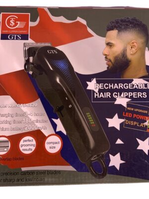 img_2505 Gts Rechargeable Full Head Clipper With Led Battery Display
