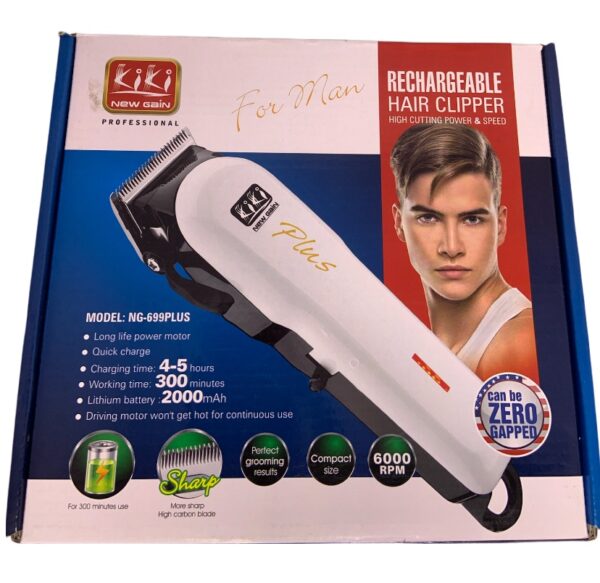 img_2507 Kiki New Gain KIKI Rechargeable Hair Clipper