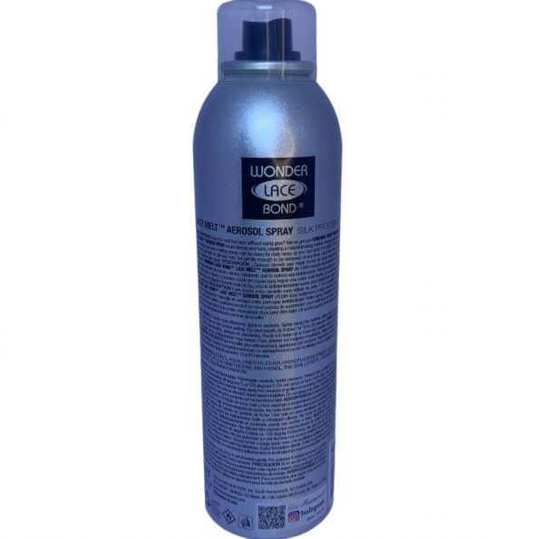 img_2544 EBIN NEW YORK Wonder Lace Bond Melt Aerosol Spray, Edge Safe, 6.08 Fl Oz | Silk Protein & Biotin, Extra Firm Hold Wig Adhesive Spray, Humidity Resistant, No Residue, Natural Hairline