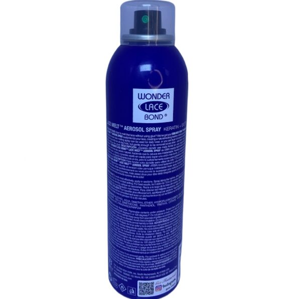 img_2546 EBIN NEW YORK Wonder Lace Bond Melt Aerosol Spray, 6.08 Fl Oz | Extra Firm Hold, Lace Melting Spray With Keratin & Biotin, Humidity Resistant, Edge Safe, Natural Hairline