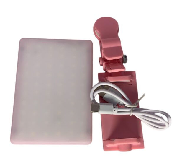 Mobile Phone Led Influencer Light Rechargeable 3 Mode Color