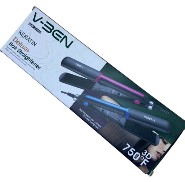 V-ben Keratin Deluxe Straightener (En-813A)